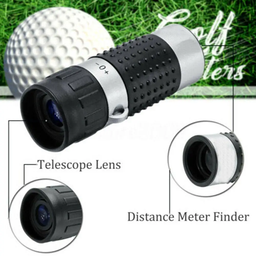 

Optic Telescope Range Finder Golf Scope Yards Measure Distance Roulette Outdoor Meter Monocular Rangefinder A1X5