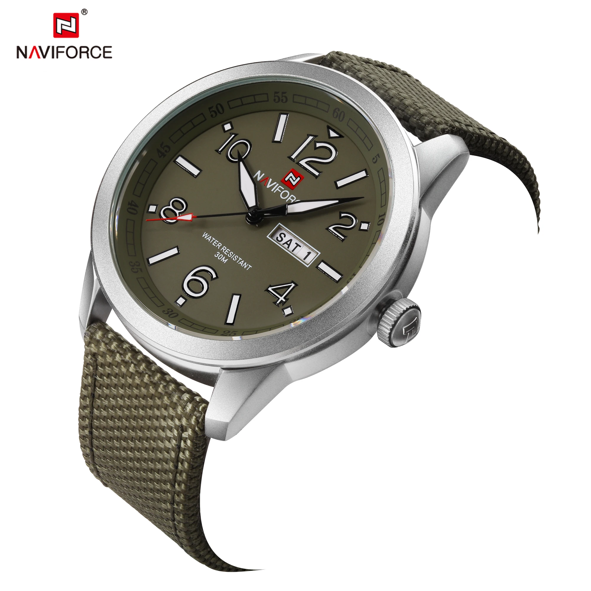 NAVIFORCE спортивные мужские часы армейские военные мужские наручные часы с отображением недели модные повседневные походные мужские часы Saat Relogio Masculino