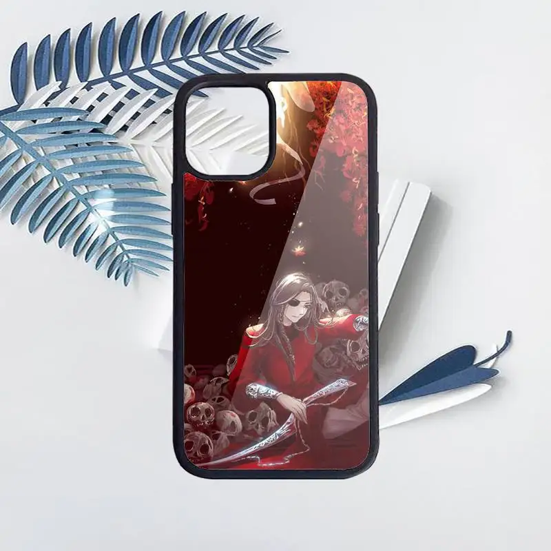 

Aesthetic Chinese style Tian Guan Ci Fu Phone Case PC for iPhone 11 12 pro XS MAX 8 7 6 6S Plus X 5S SE 2020 XR funda