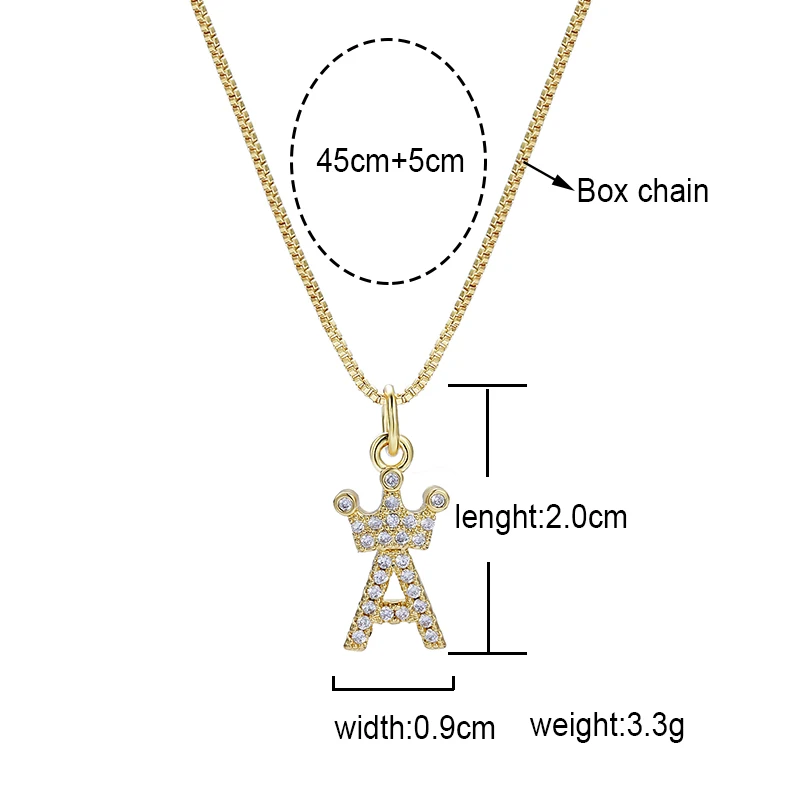 Цепочка с подвеской в виде короны для мужчин и женщин | Украшения аксессуары