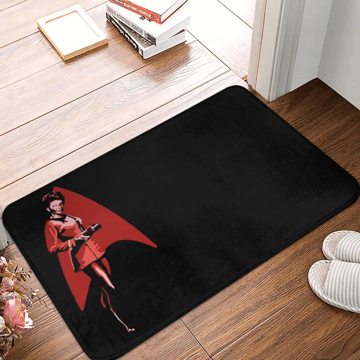 

Star Trek Uhura коврик для двери из полиэстера коврик для ног нескользящий водостойкий маслонепроницаемый для кухни спальни балкона мультяшный