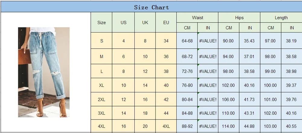 

Casual Street Fashion Korean Style Straight Leg Pants Ripped Trousers Hot Selling Hot Selling Women's Jeans Fashion Long Pants