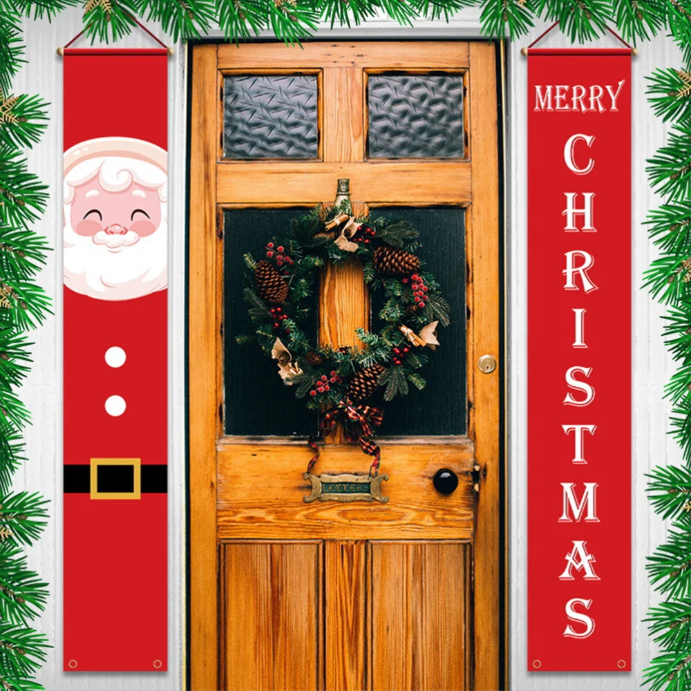 1 пара передней дверной занавес декоративный с изображением двери оформленной в