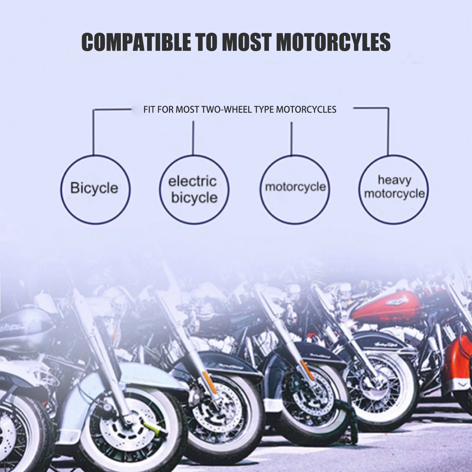 

Motorcycle Tire Pressure Monitor Car Tire Tyre Air Pressure Gauge LCD Display PMSManometer Barometers Tester Car Truck Accessor