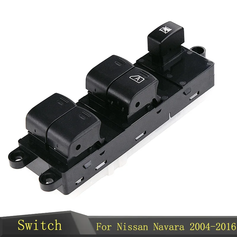 

Кнопка переключения стеклоподъемника 25401-EB30B 25401-JD00A Master для Nissan Navara D40 Qashqai Pathfinder 2004-2016