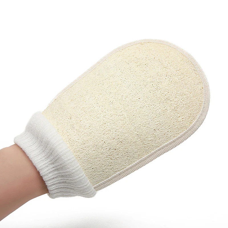 

Shower Spa Exfoliator Two sided Bath Glove Body Cleaning Scrub Dead Skin Removal Double Sided Exfoliating Tan Removal Mitt