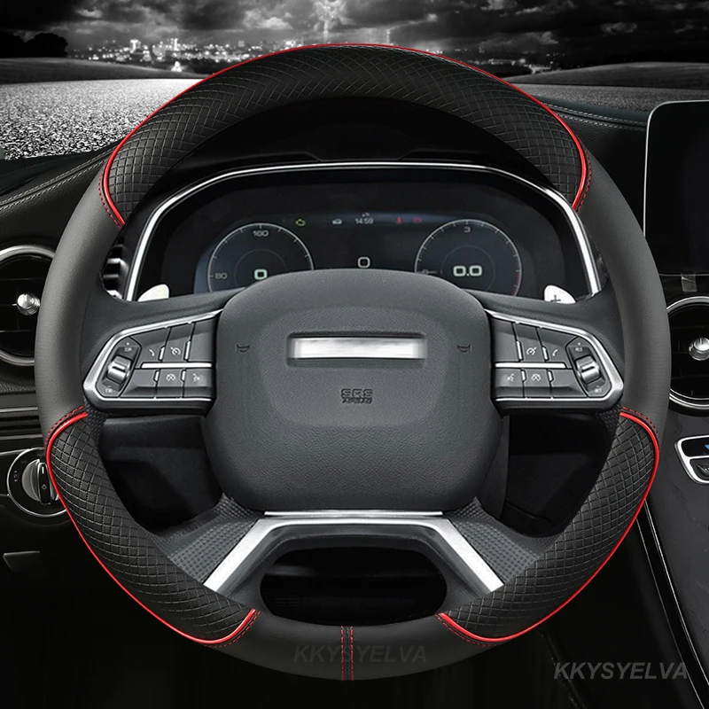 Чехол рулевого колеса автомобиля 38 см для Great Wall Haval Hover H1 H4 F7X H6 H7 H9 F5 F7 H2S Coupe 2017 2018 2019