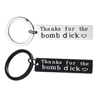 gifts for boyfriend keyring gift funny keyrings for men women gifts for her him stainless steel durable for anniversaries val