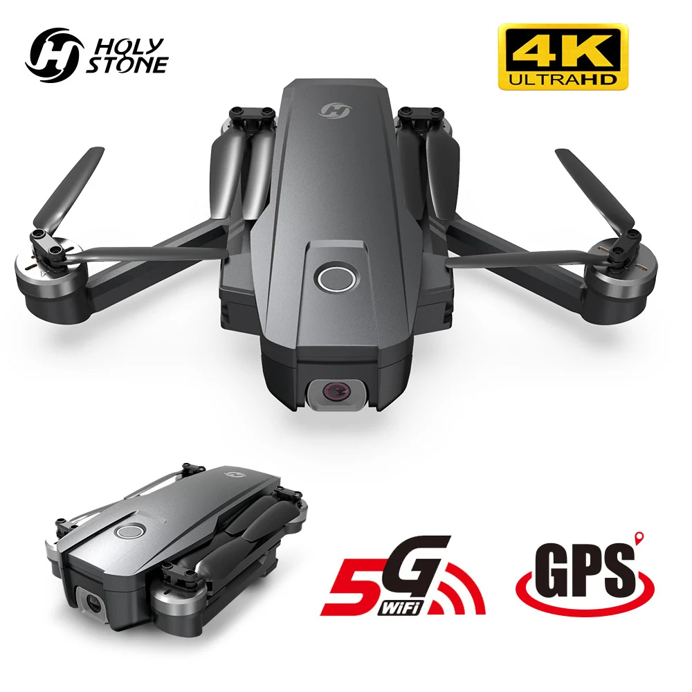 4K Drone Holy Stone HS720 RC Drone GPS Brushless Motors 5G GPS Drone 4K Gimbal 400M Wifi FPV 26 Mins Profissional Quadcopter