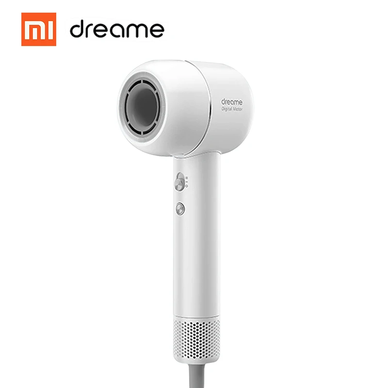 Xiaomi Dreame фен умный контроль температуры отрицательных ионов мужской и женский бытовой двойной мощности черный белый - Цвет: white