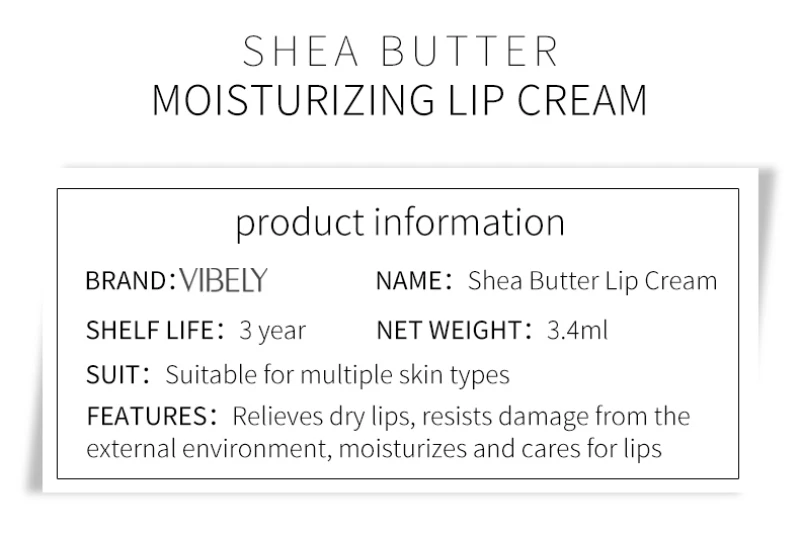 

VIBELY Colorless Lip Cream 3 Smells Moisturizing Anti-drying Lipstick Primer Dilute Lip Lines Lipstick Makeup Base TSLM2