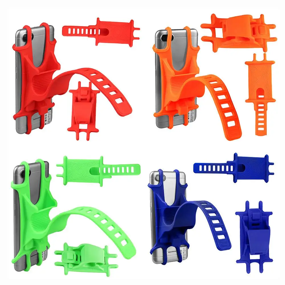 Универсальное крепление для телефона на велосипед силиконовый держатель