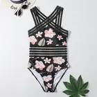 Кружевной сетчатый тканый цельный сексуальный бикини спереди перекрещивающийся купальник открытый купальный костюм летняя пляжная одежда спортивный женский купальник