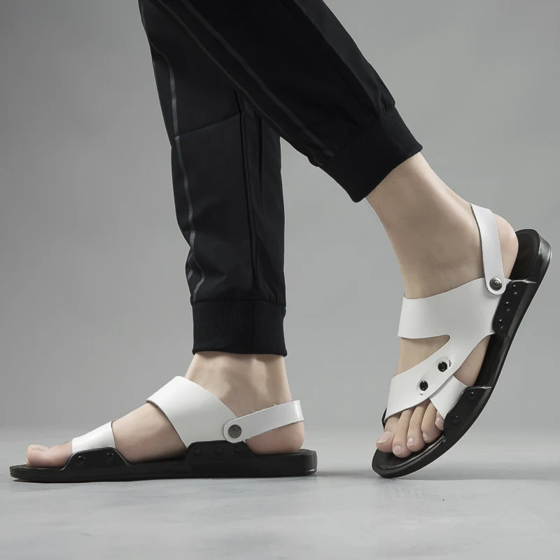 

Sandali Uomo Slide Sandals Men Sandalia Rasteira Sandalias Playa Hombre For 2020 Roman Summer Shoes