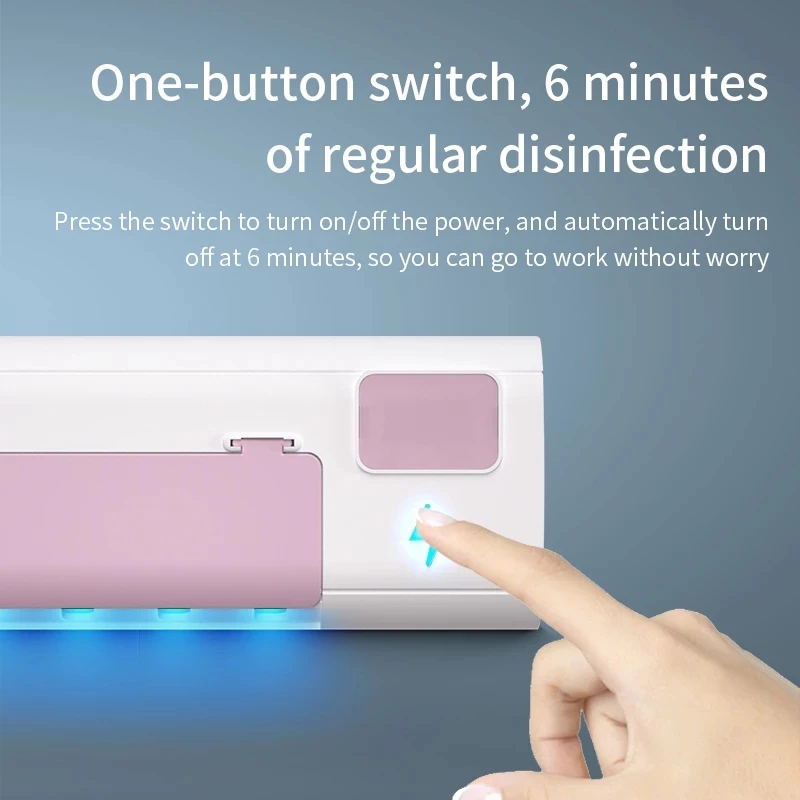 Настенный Ультрафиолетовый стерилизатор для зубных щеток держатель не