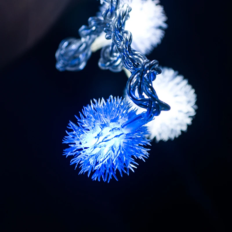 Toprex 10m xmas snowball lights string chrsitmas outdoor party decoration garland light decor | Lighting Strings
