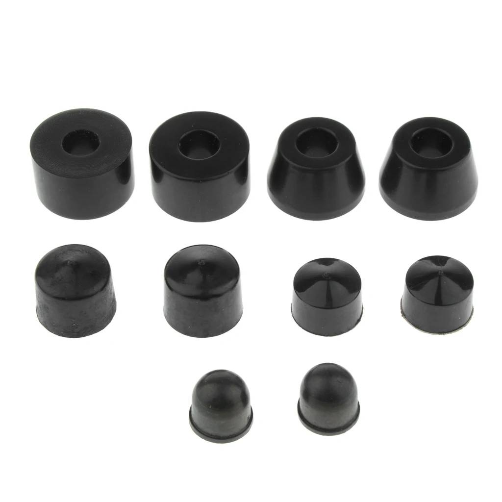 10pcs Lightweight Portable PU Truck Bushings &amp Pivot Cups Set Scooter Accessories for Skateboard Longboard Outdoor Sports | Спорт и