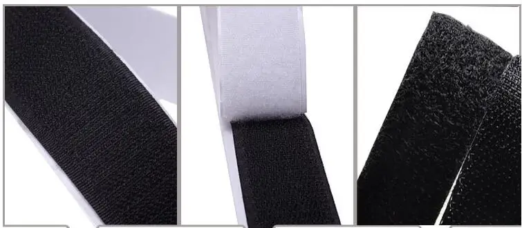 Самоклеящаяся лента с крючками и петлями 2 м|Клейкая крепежная лента| |