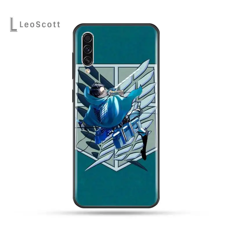 

Attack On Titan Anime Phone Case For Samsung Galaxy M10 20 30 A 40 50 70 71 6S A2 A6 A9 2018 J7 CORE PLUS STAR S10 5G C8