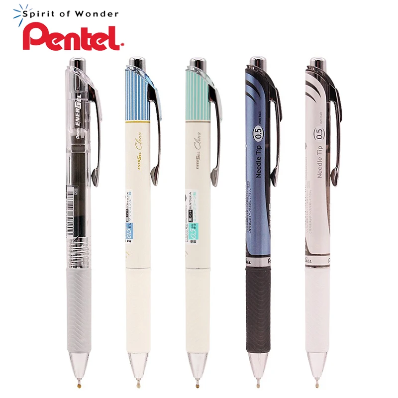 

Японская гелевая ручка Pentel Limited быстросохнущая ручка BLN75L 0,5 мм шариковая ручка с черным сердечником сменная ручная книга студенческие канце...
