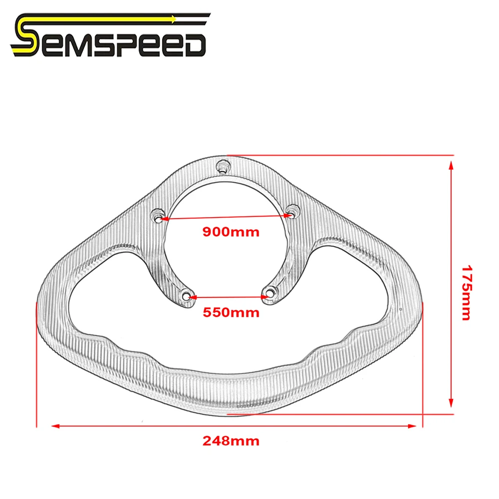 Пассажирские ручки ручка безопасности рукоятка для захвата мотоцикла