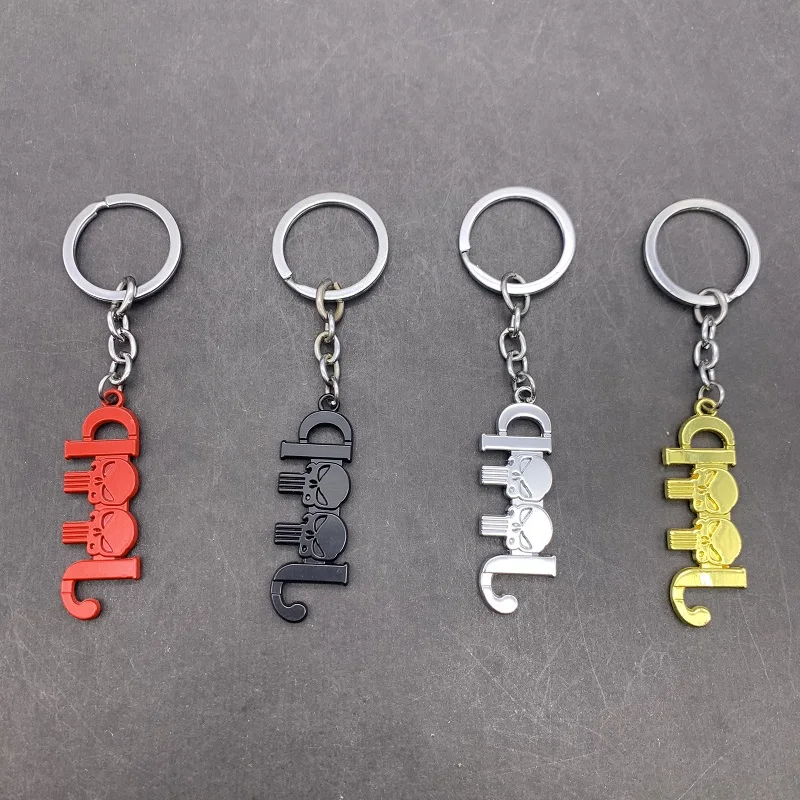 Металлический брелок для ключей с 3D логотипом автомобиля Стайлинг автомобильный