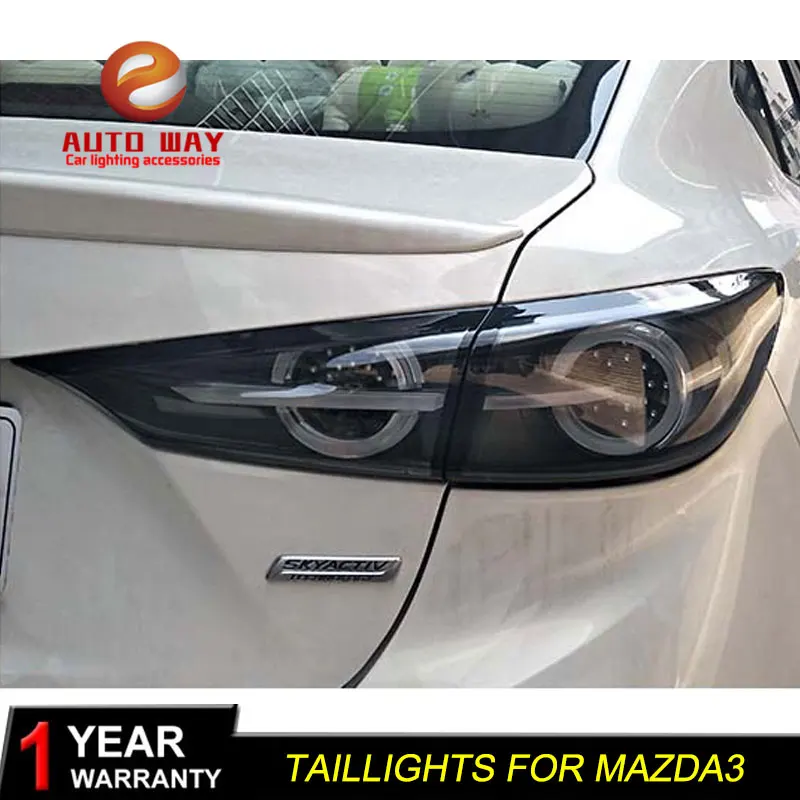 Чехол для стайлинга автомобиля Mazda 3 Mazda3 Axela M3 2014 2018 задние фонари задний