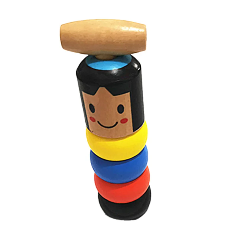 Деревянная небьющаяся магическая игрушка дарума для мужчин волшебные трюки