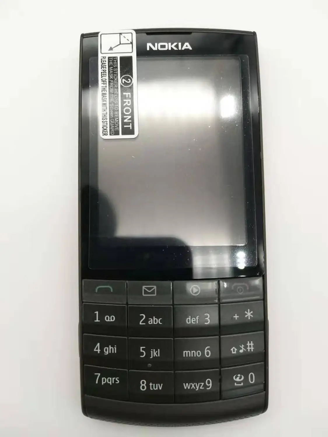 Nokia X3-02 3g мобильный телефон 5.0MP с русской клавиатурой 5 цветов отремонтированный