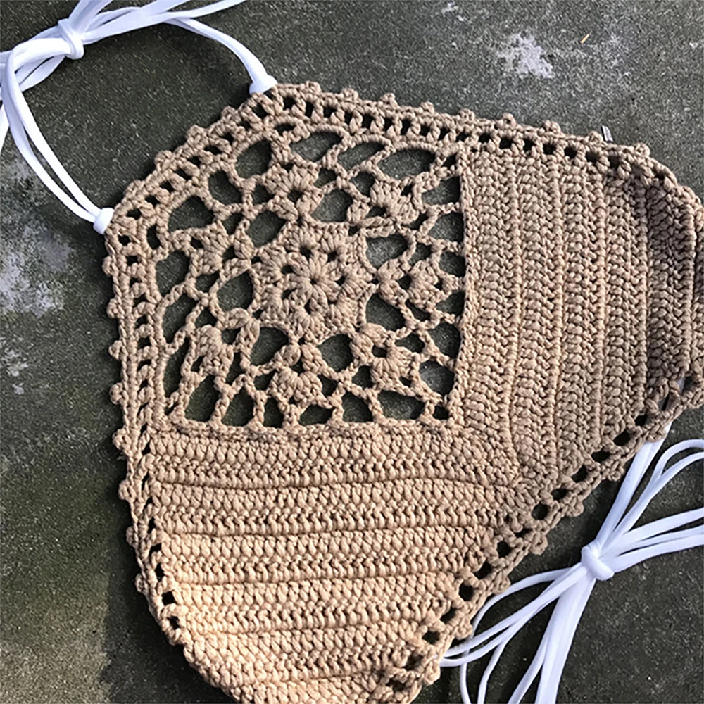 Купальник бикини с лямкой через шею сексуальный купальник женский новый