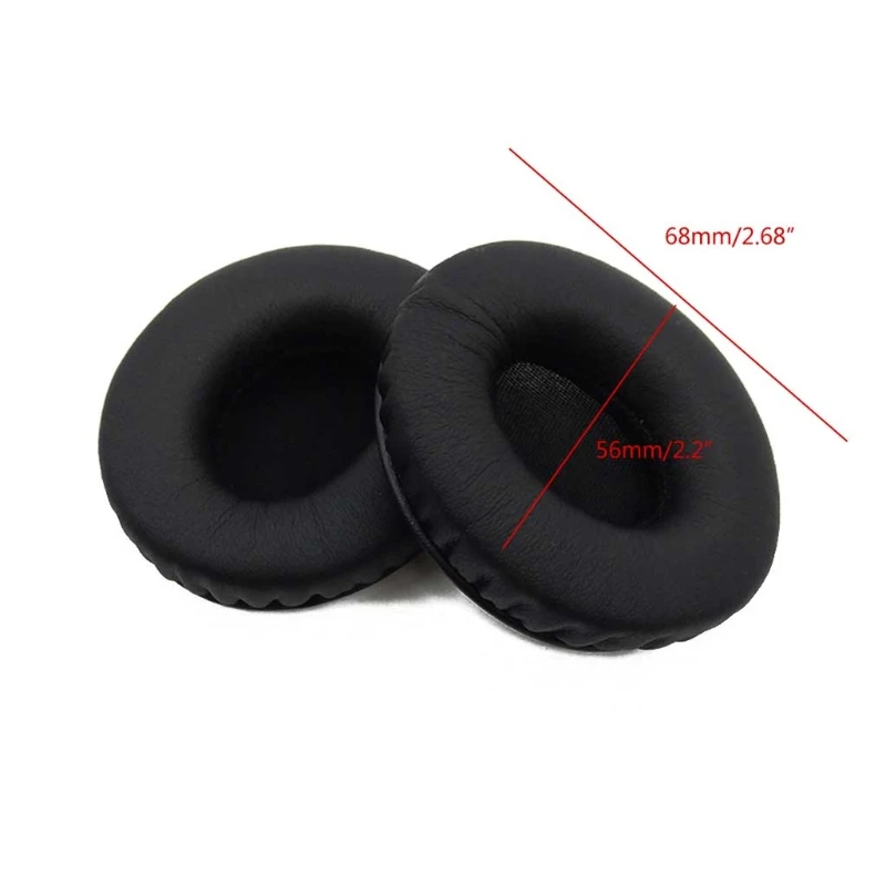 

H8WA 1 Pair Ear Pads Cushion Cover Ergonomic Design Compatible with Senn-heiser Momentum On-ear Breathable Headset