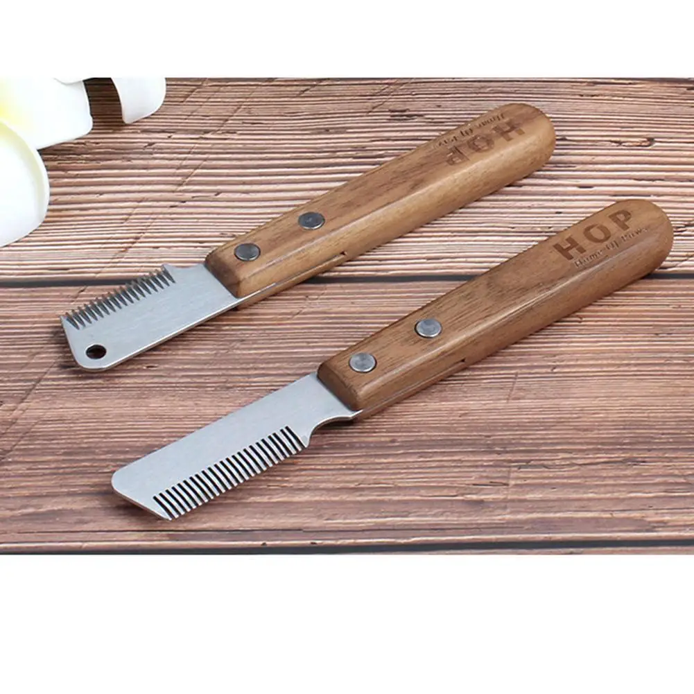 

Профессиональная расческа для стрижки шерсти домашних животных, расческа для вычесывания и ухода за шерстью собак, B6y2