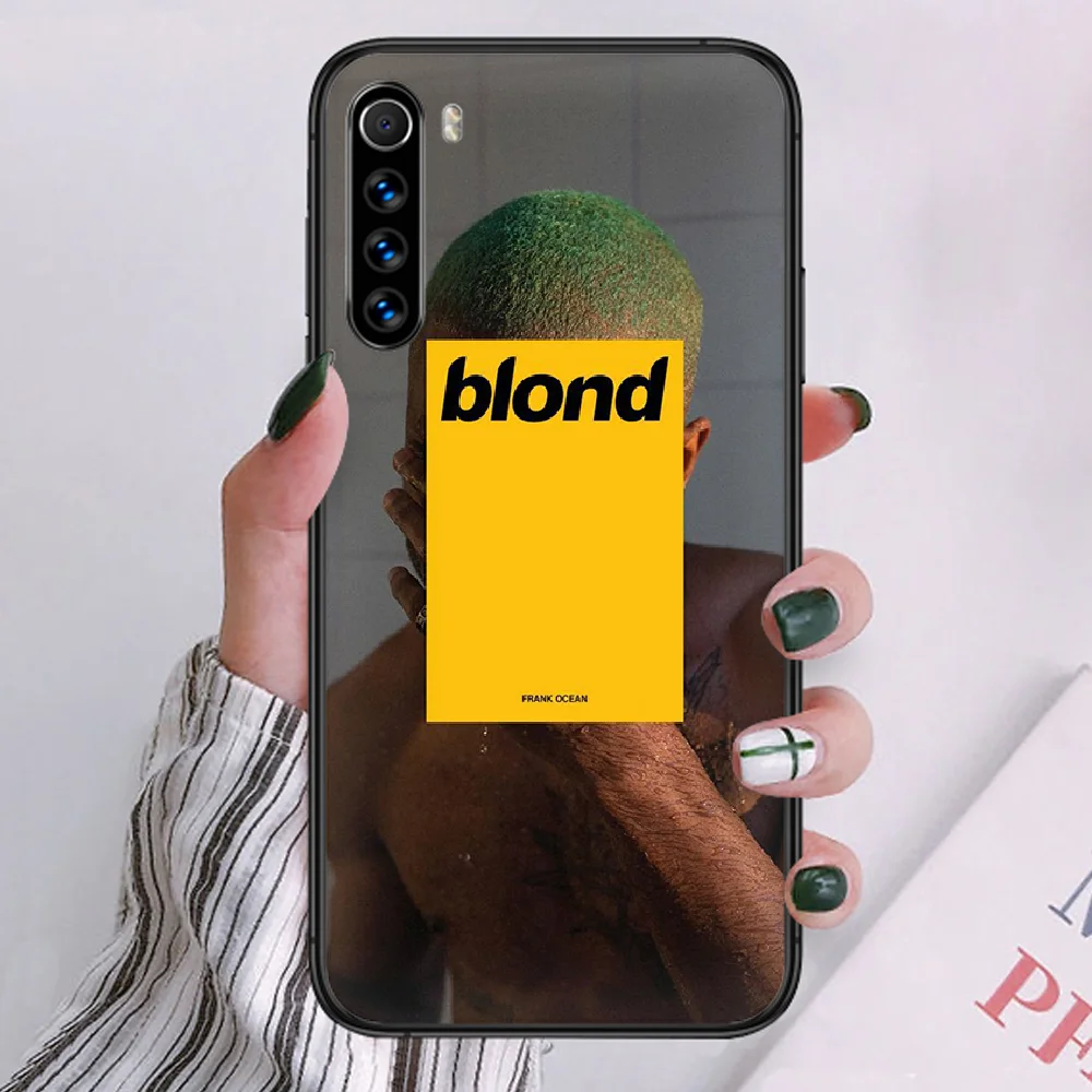 

Franke Oceane Phone case For Xiaomi Redmi Note 7 8 8T 9 9S 4X 7 7A 9A K30 Pro Ultra black cell cover silicone hoesjes luxury