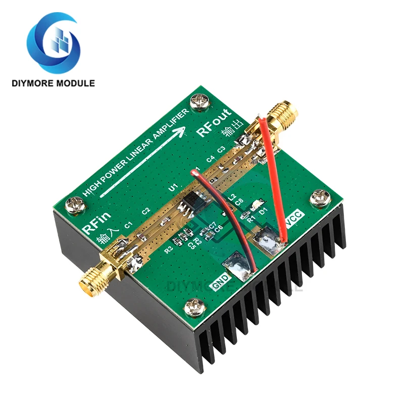 RF2126 400MHZ 2700MHZ широкополосная RF Мощность усилитель 2 4 ГГц 1 Вт светодиодные лампы