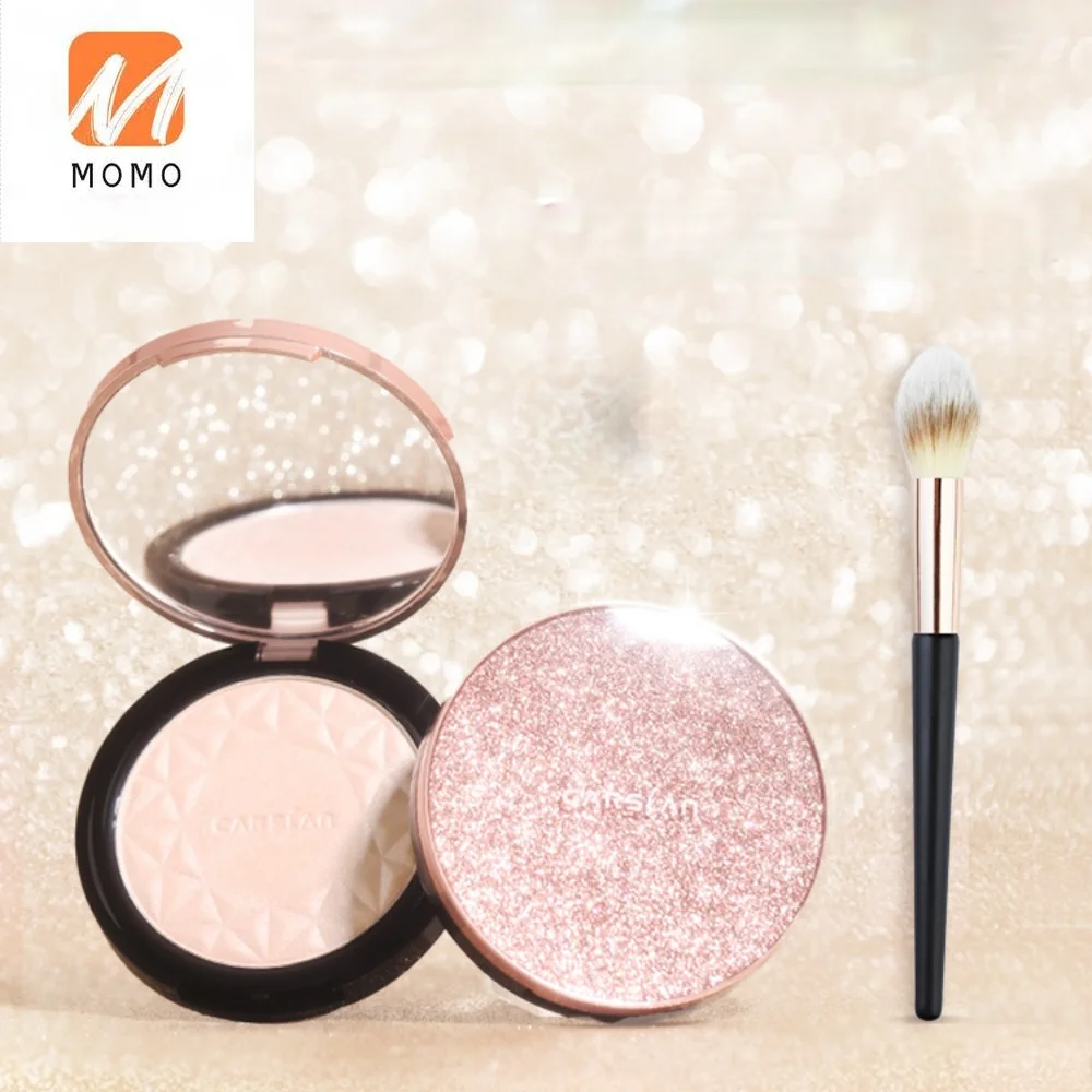 

Highlight Contour Compact Glitter Ginger Matte Diamond Face Brightening Blush Integrated Nose Shadow Pearlescent Body