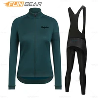 womens cycling jersey team triathlon set mtb long sleeve bicycle race suit maillot ciclismo feminino set gel pad