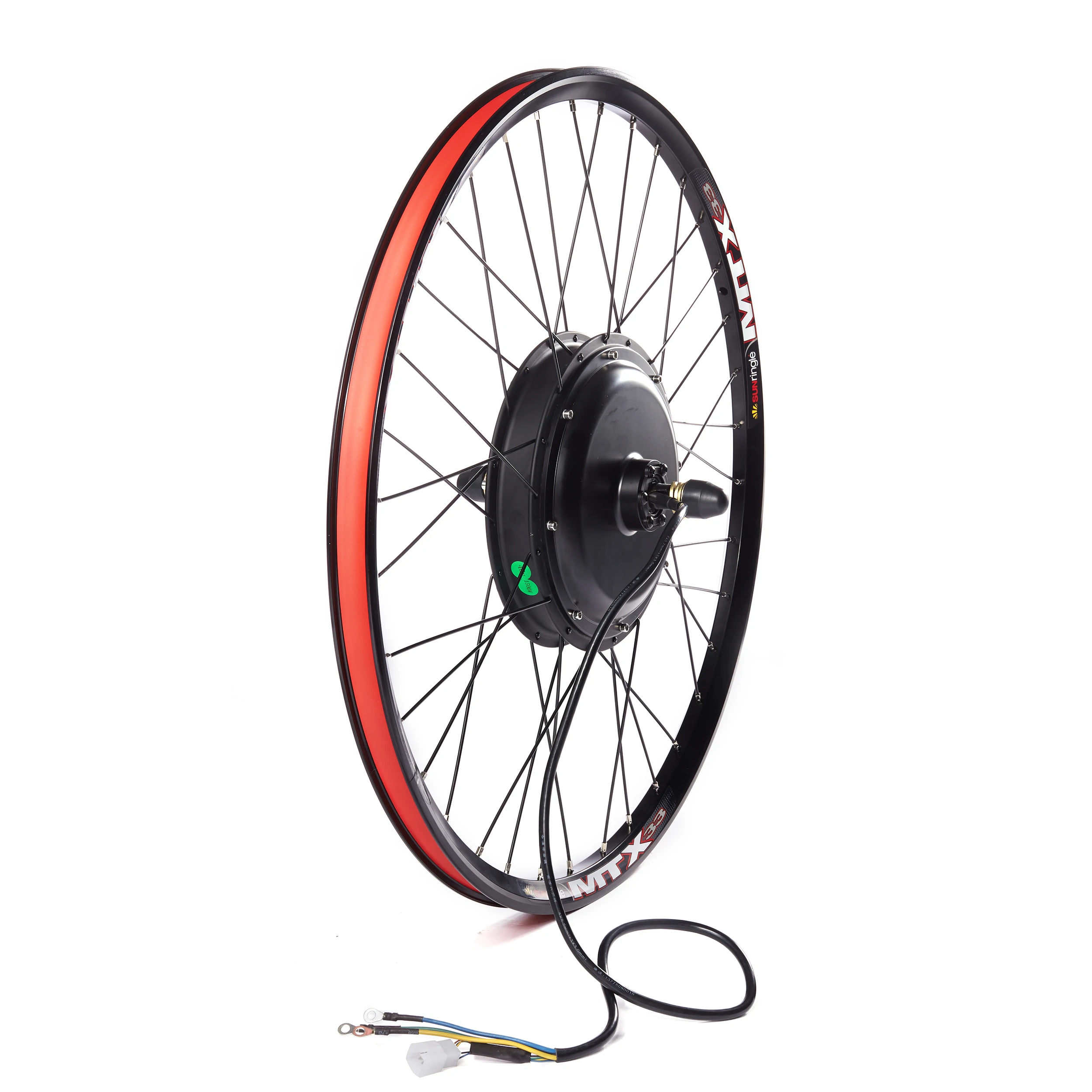 MTB задняя часть электровелосипеда колеса конверсионный комплект с MTX39 толстый сварочный обод KT-LCD8 цветной дисплей шины трубки свободного колеса дисковый тормоз