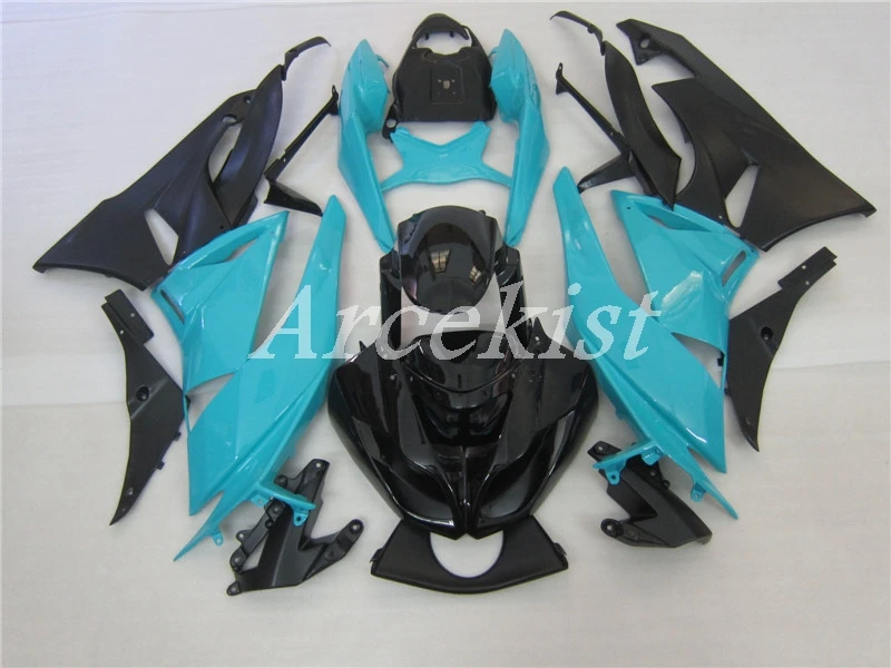 

Новый ABS весь обтекатели комплект подходит для kawasaki Ninja ZX6R 636 2009 2010 2011 2012 6R 09, 10, 11, 12, ZX-6R кузов небесно-голубого цвета, комплект
