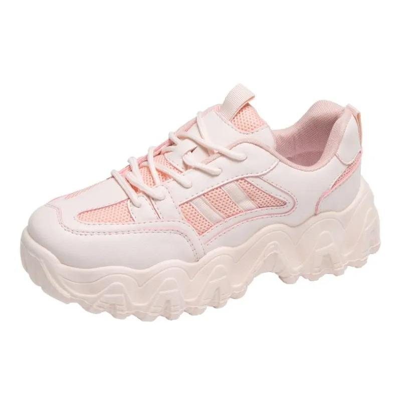 Модная женская повседневная обувь кроссовки Легкая сетчатая дышащая