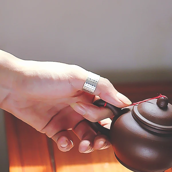 Женские кольца JIANERY серебряные буддизма эффектные ювелирные украшения на палец