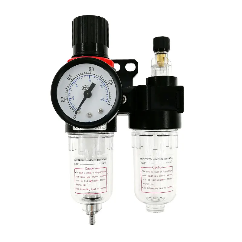 Пневматические компоненты AFR2000 + AL2000 1/4 AFC2000 фильтр-регулятор ловушки отделения воздушного источника для компрессора сепаратора масла и воды.