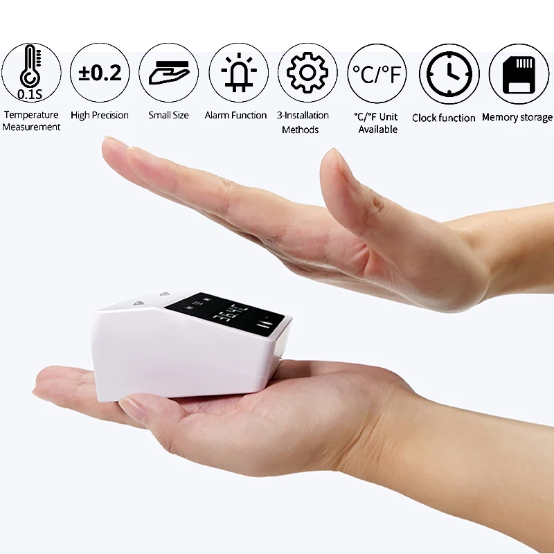 Детский термометр Инфракрасный цифровой ЖК-дисплей измерение тела лоб ухо