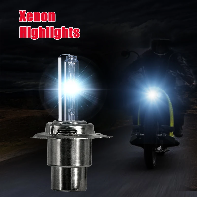 H6 мотоциклетная ксеноновая головной светильник лампы 35 Вт HID балласт комплект 6000K
