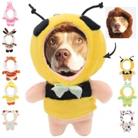 personalized your face doll pendant custom pet face picture 3d print small keychain birthday soft short plush stuffed animal toy