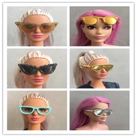 original fr doll fashion sunglasses colorful doll decors clear black gold 16 babi doll glasses diy dressing toy parts girl toys