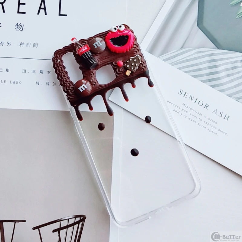 Чехол для Samsung note 10 plus DIY galaxy A50/A40s 3D милый чехол телефона Улица Сезам a60 a70 a80