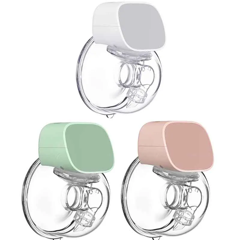 

USB Rechargable Hands-Free Electric Breast Pump Silent Wearable Automatic Milker Portable Baby Breastfeed Milk