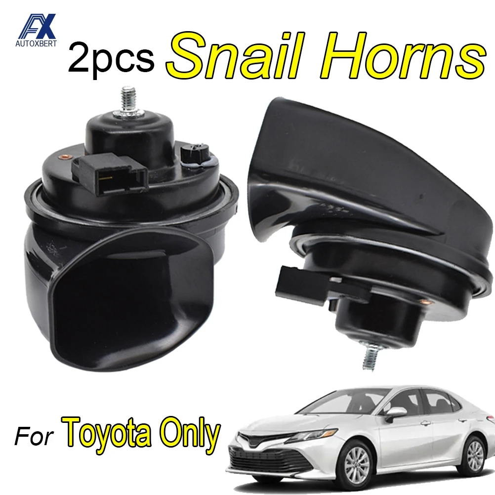 12V 110-125db улитка Горн для Toyota C-HR Camry Tacoma Highlander Land Cruiser Avensis Avalon Sequoia Yaris Corolla RAV4 - купить