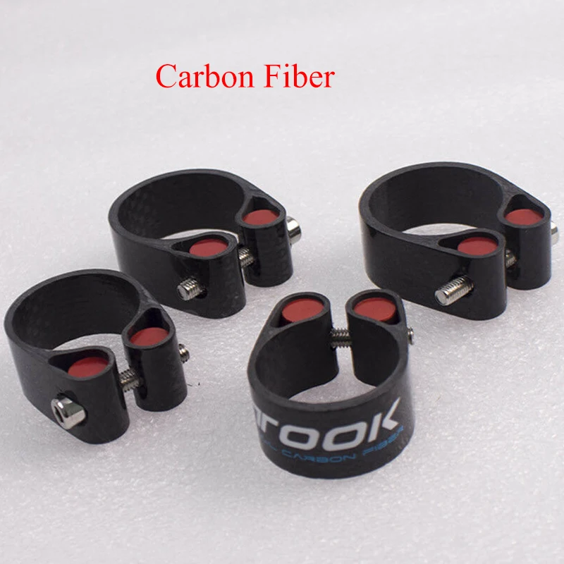 Велосипедные карбоновые подседельные штыри TOSEEK для горного велосипеда зажимы из