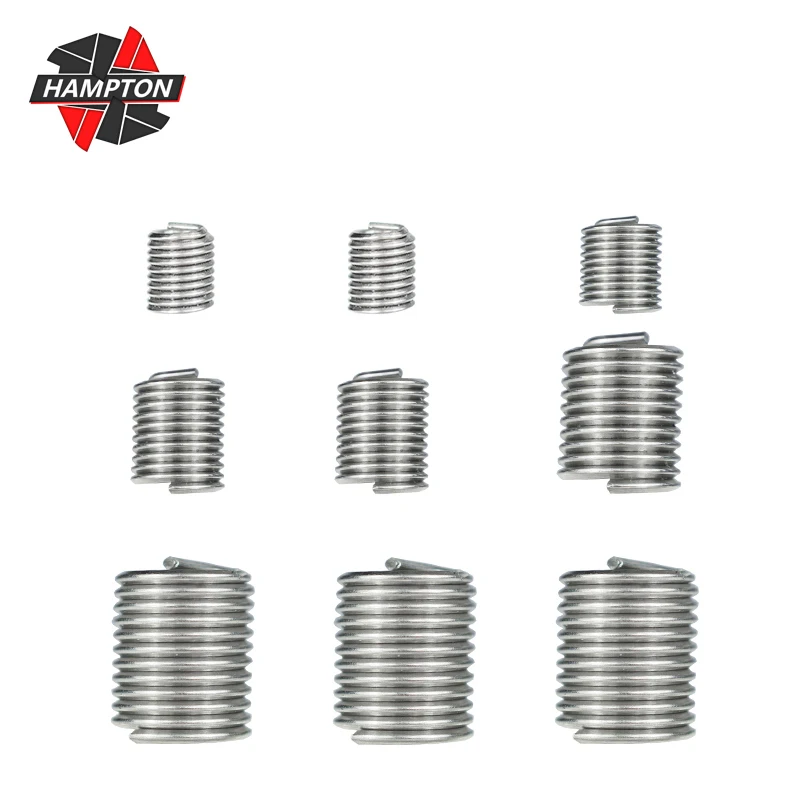 Набор резьбовых вставок для ремонта Hampton M3 M14 90 шт. из нержавеющей стали ремонтных